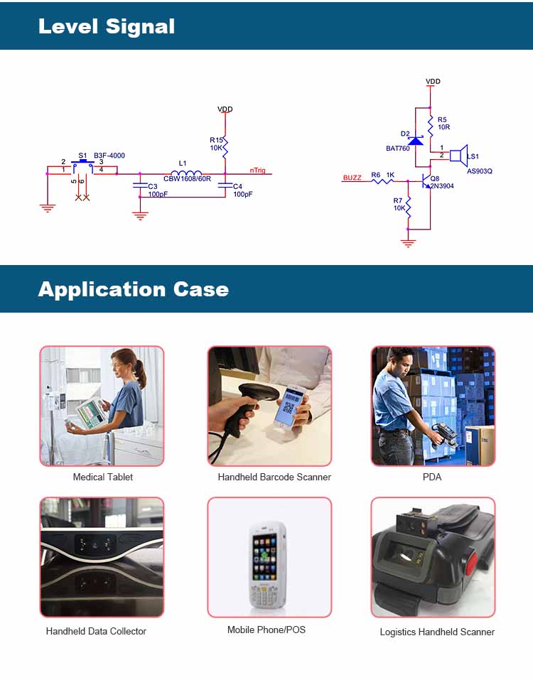 LV3296 2D Barcode Scanner Module