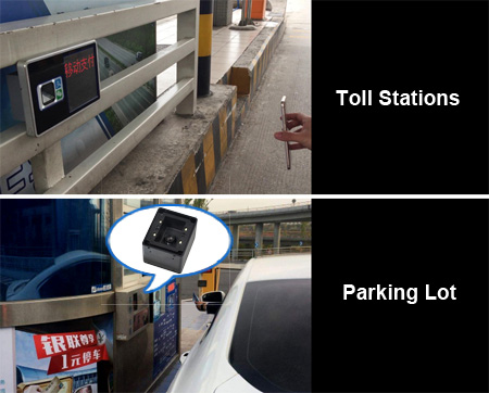 How to use embedded barcode scanning module for self-service equipment?