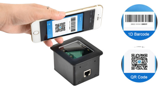 Terminal manufacturers choose more wide-angle QR code modules